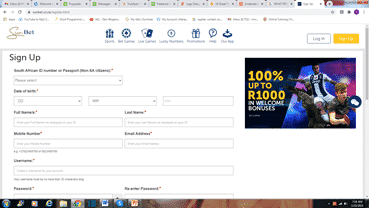 Sunbet register 