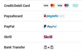 Unibet South Africa payment methods