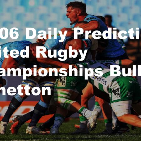 08/06 Daily Predictions United Rugby Championships Bulls  vs Benetton