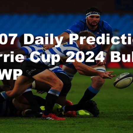 27/07 Daily Predictions Currie Cup 2024 Bulls vs WP