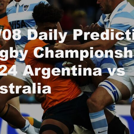 31/08 Daily Predictions Rugby Championships 2024 Argentina vs Australia