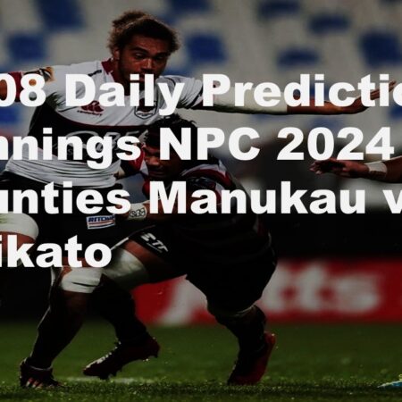 18/08 Daily Predictions Bunnings NPC 2024 Counties Manukau vs Waikato      