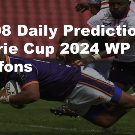 03/08 Daily Predictions Currie Cup 2024 WP vs Griffons
