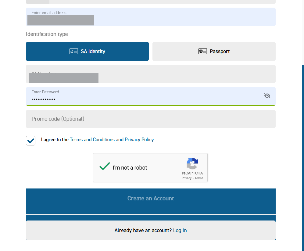 Login to Soccershop account.