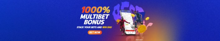 Claim 1000% Multibet Bonus  from SuperSportBet