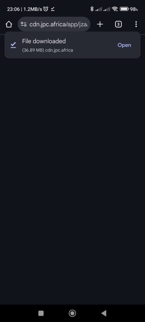 Download the Jackpot City mobile app.