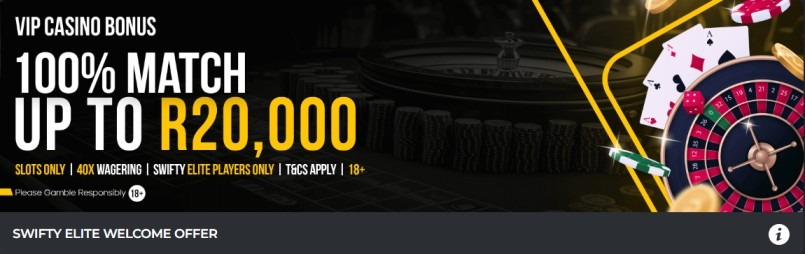 Swifty Elite Casino Bonus