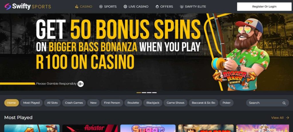 How to login with Swifty Sports