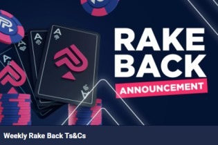 10% weekly money back on Poker losses with Pokerbet’s Rake Back