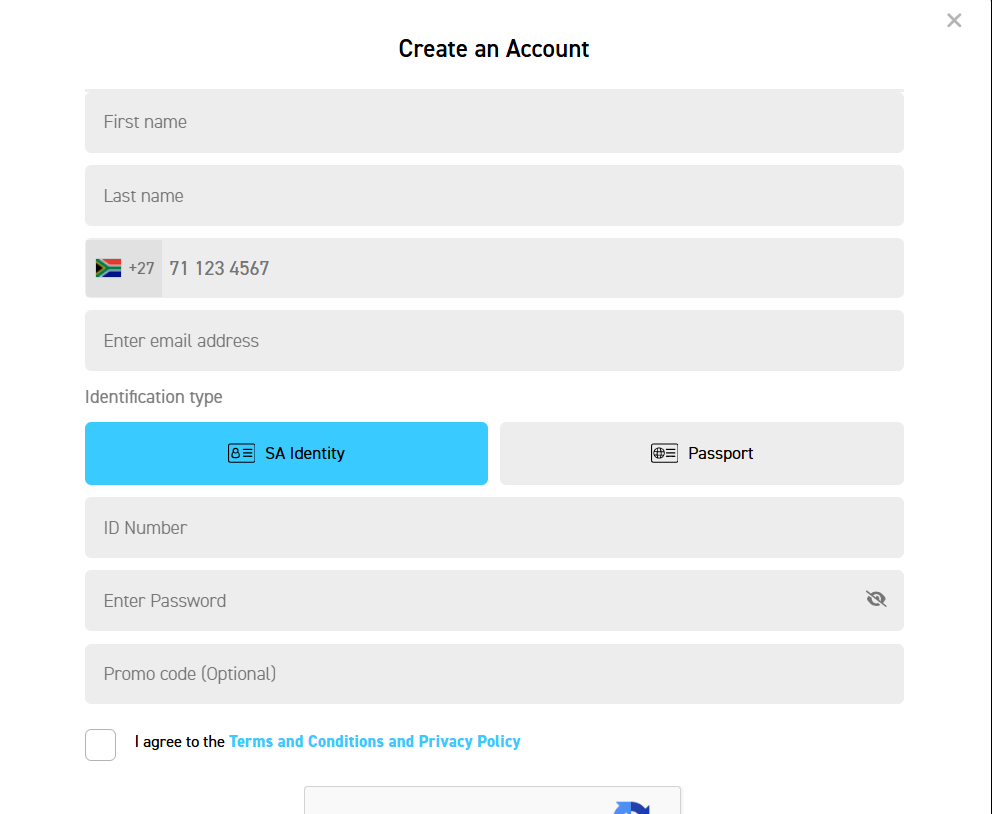 How to register with FirstBet
