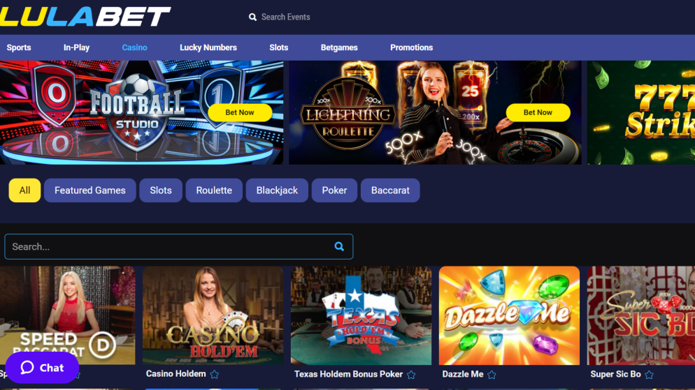 Lulabet Casino – Slots, Live Games & Bonuses in South Africa